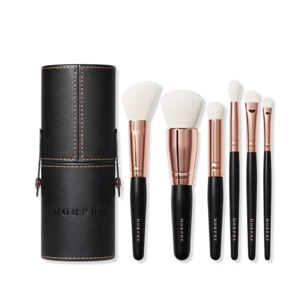 NIB✅Morphe - Rosé Away 6-Piece Travel Brush Set - Picture 2 of 4